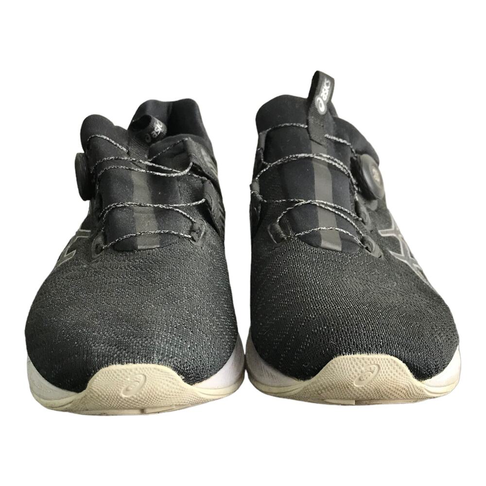 ASICS Dynamis Running Shoes Mens Sz 11 Black T7D1N FlyteFoam Synthetic Leather
